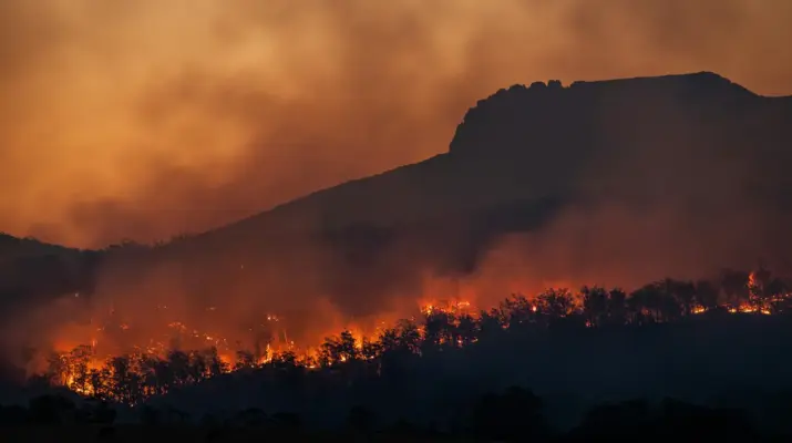 Kebakaran Hutan di Aljazair Tewaskan 12 Orang, Puluhan Lainnya Terluka